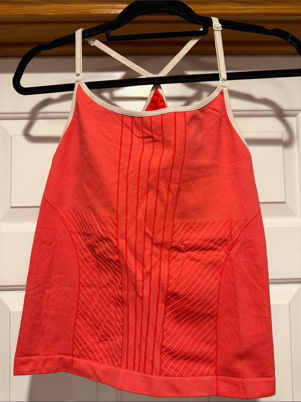 Nike Coral Pink Strappy Sports Bra Tank
